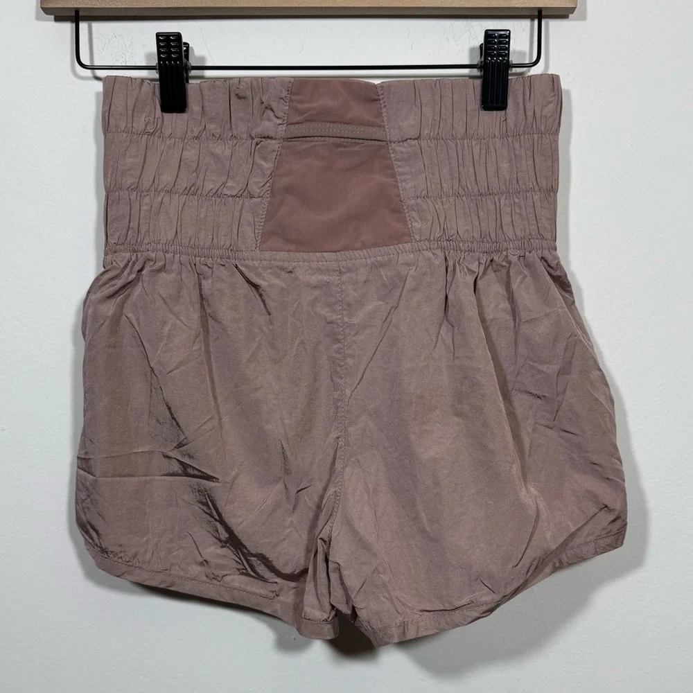 Free People Movement High Waisted Shorts size XS Pink - Picture 5 of 7
